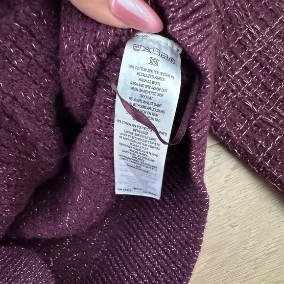 French Connection Metallic Tweed Knit Cardigan - Picture 5 of 6